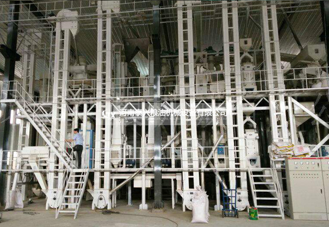 100噸級小米加工設備